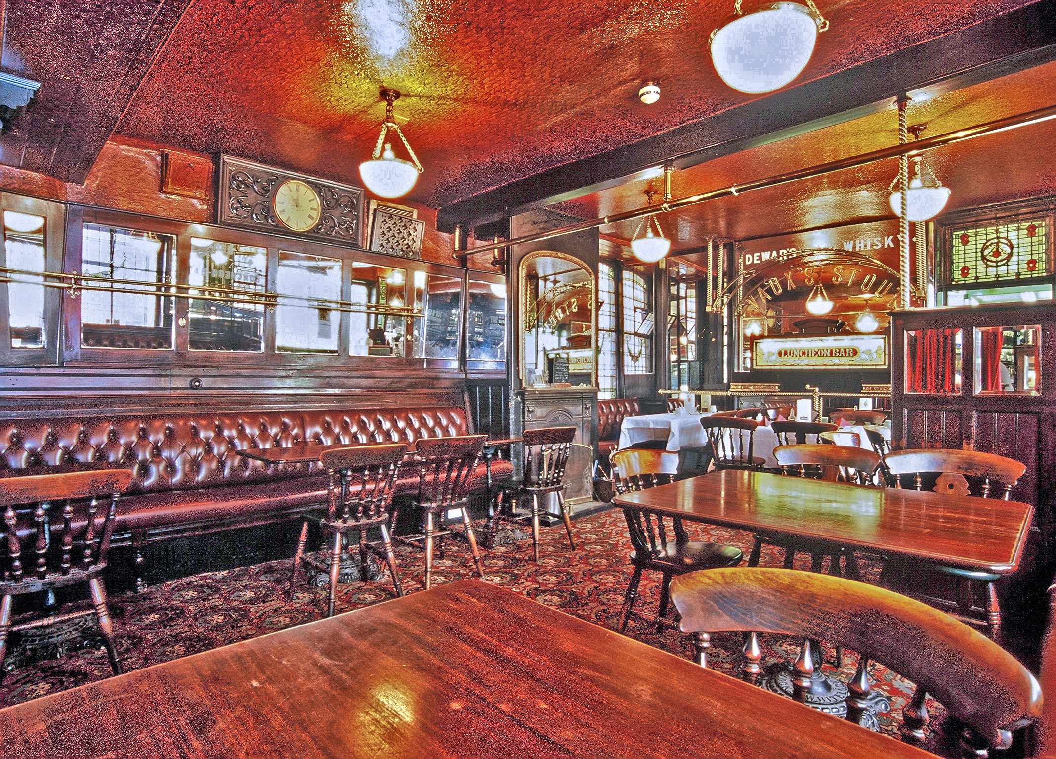 Luncheon Bar.  by Michael Slaughter LRPS